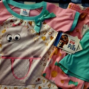Secret Life of Pets Girls Pajama Set